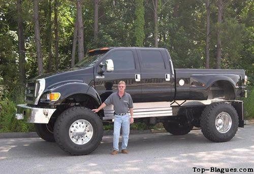Homme nain ou 4x4 géant ?