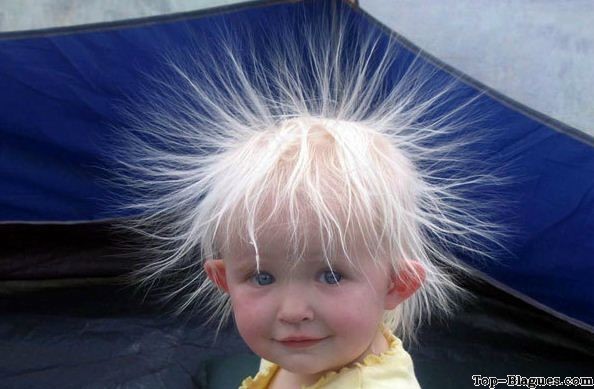 Cheveux �lectrique