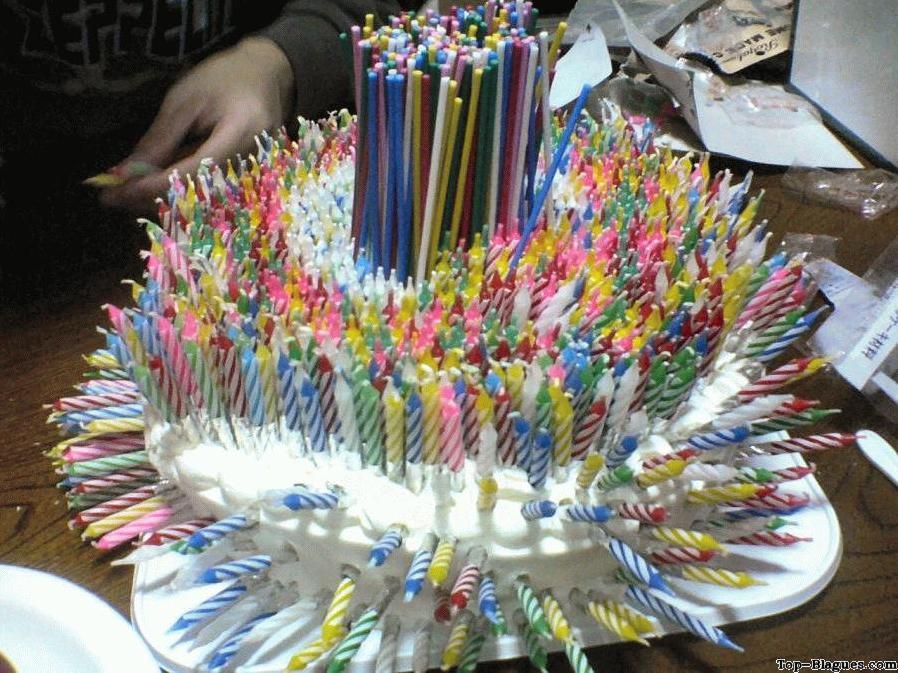 bougies pour anniversaire
