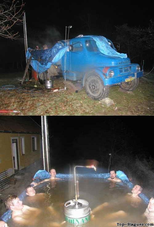 camion sauna