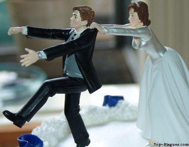 figurine de mariage