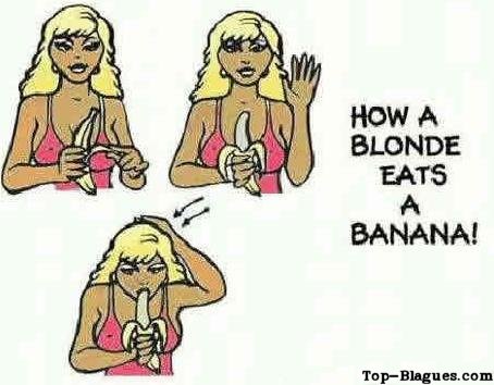comment manger une banane...