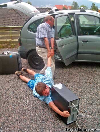 Un geek qui part en vacances