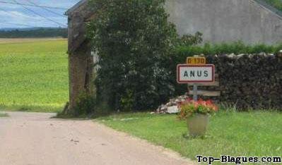 entrée d'anus