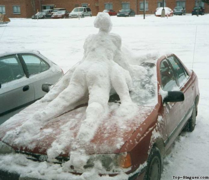 les bonhommes de neige se lachent