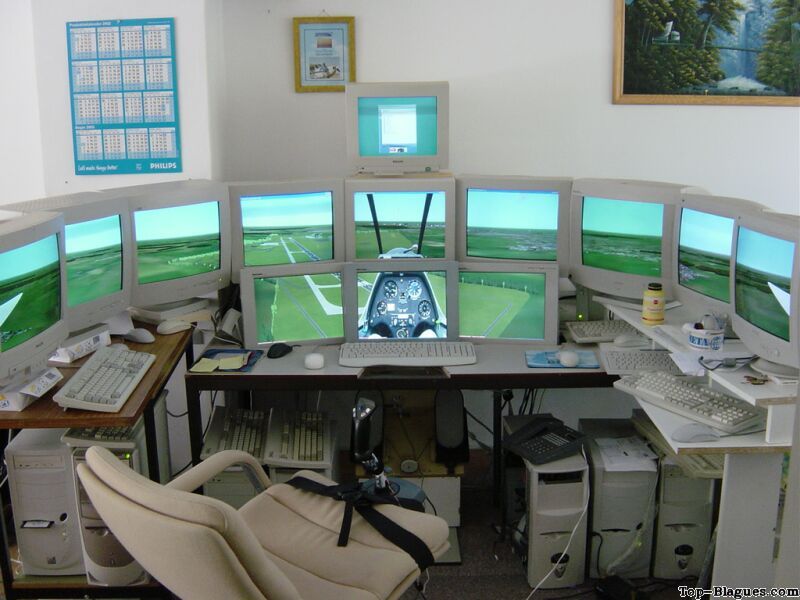 simulateur de vol
