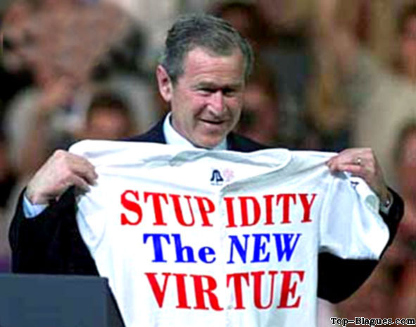 un t-shirt pour G. Bush