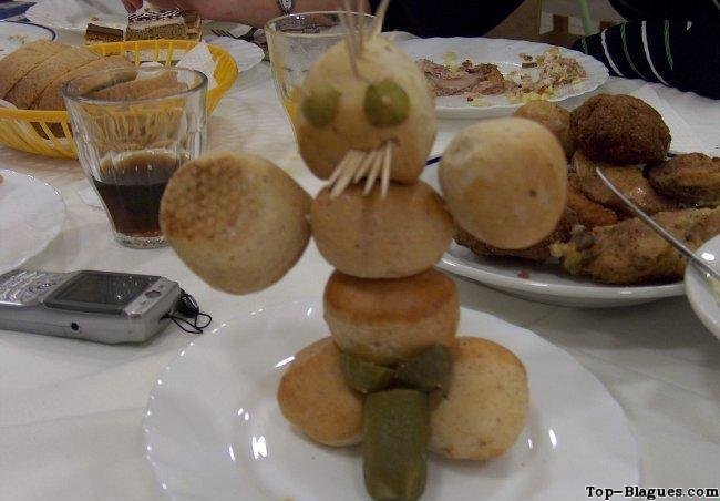 Bonhomme de table