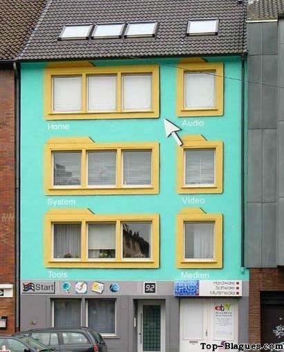 le bureau de windows