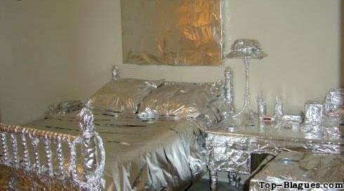 chambre argentée