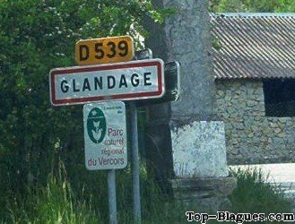 bienvenue à glandage