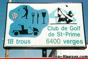 d�s�quilibre dans ce golf