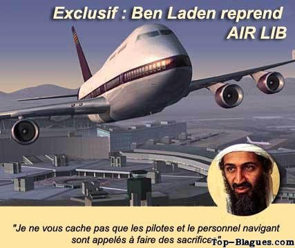 Ben Laden qui reprend Air Lib