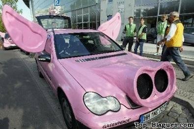 voiture cochonne