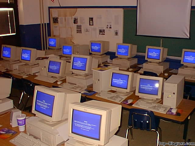 une salleinformatique fonctionnelle