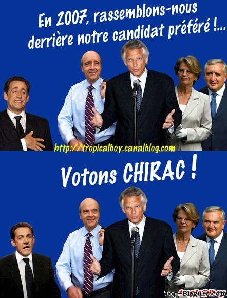 le soutien de De Villepin