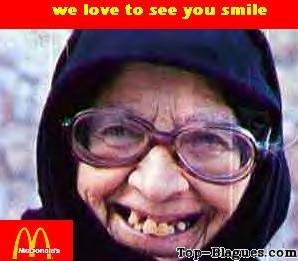 nous aimons vous voir sourire