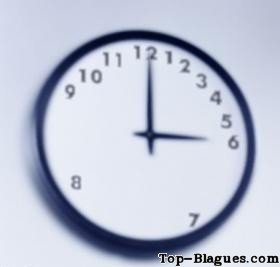 Une drole d'horloge ...