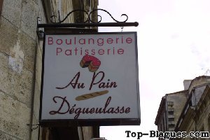 au pain dégueulasse