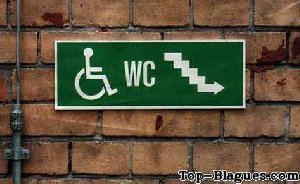 Des WC accueillants pour les handicapés