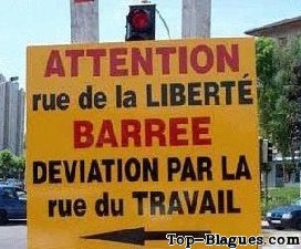 plus de liberté !