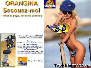 Orangina, secouez-moi