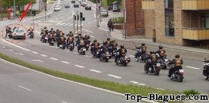 J'aime pas les motards !