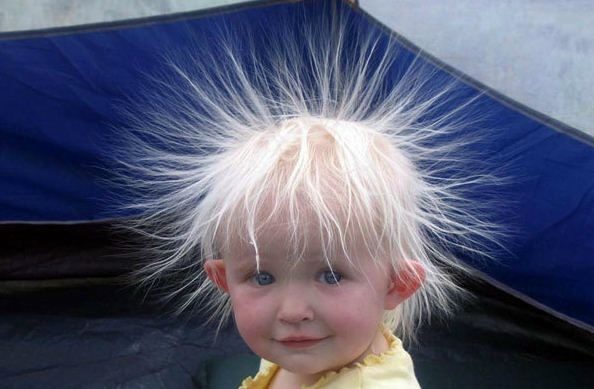 Cheveux électrique