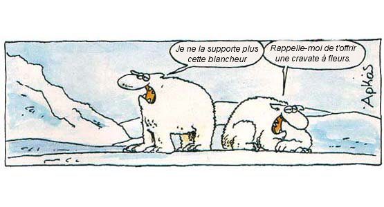 Le blanc immaculé