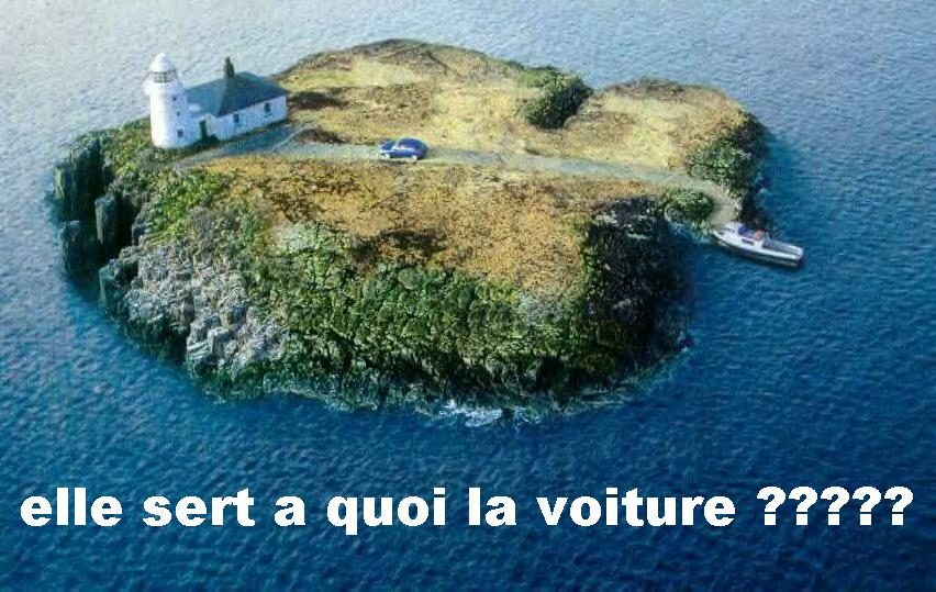 Une ile tranquille mais confortable
