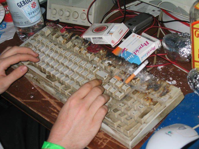 Clavier crade