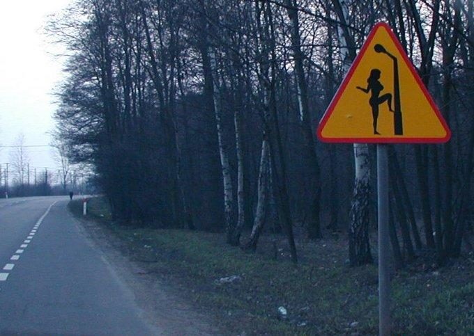 Signalisation étrange