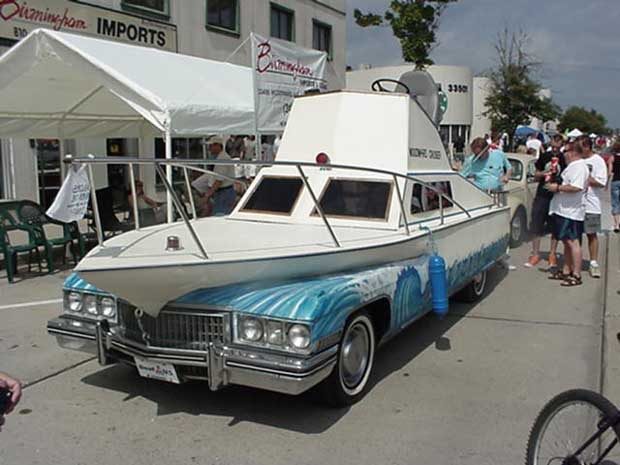 Voiture bateau