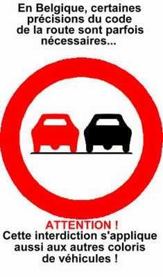 Signalisation belge
