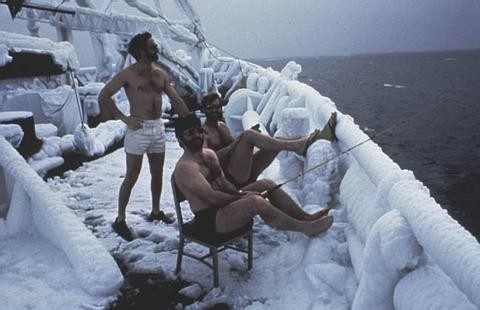 Chaude partie de pêche