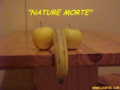 Une nature morte