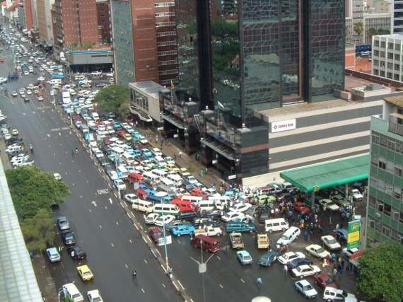 Un gros embouteillage