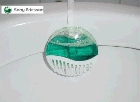 Sony ericson pour les WC