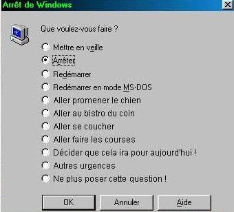 Que faire ?