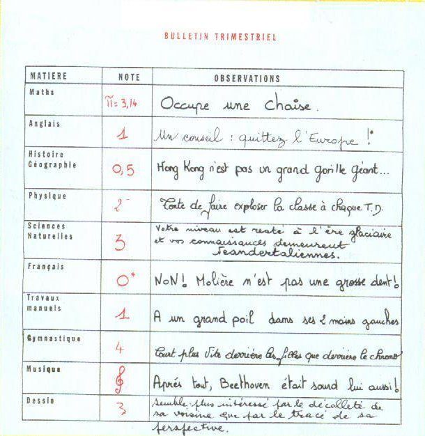 Bulletin prometteur