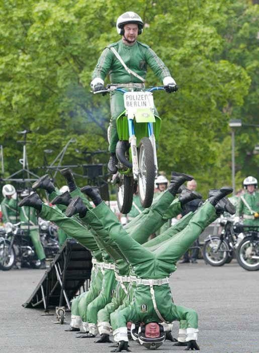 Démonstrations de la police de Berlin