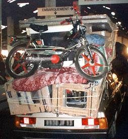 Voiture chargée