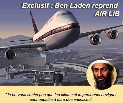 Ben Laden qui reprend Air Lib