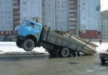 Camion et surcharge
