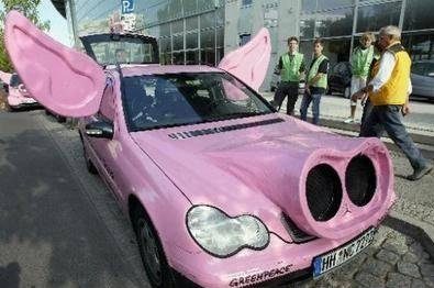Voiture cochonne