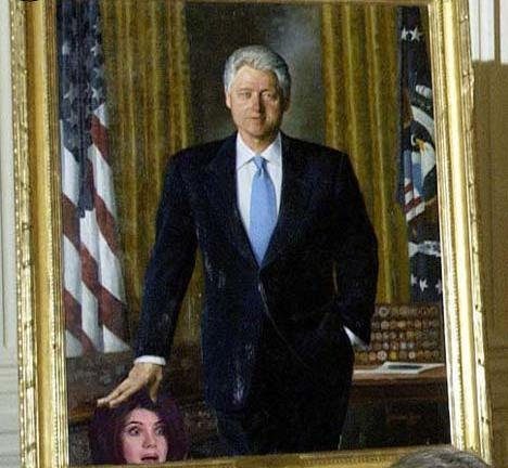 Photo officielle de Clinton