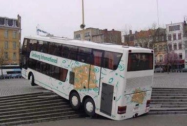 Drole de place de parking